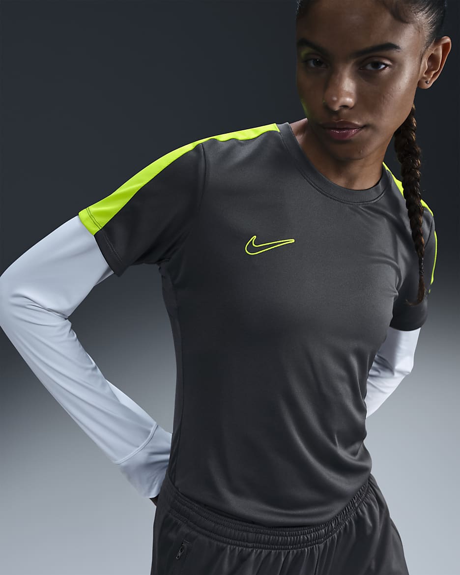 Nike Dri FIT Academy Women s Short Sleeve Football Top. Nike SE